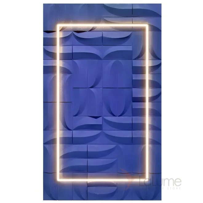 Трехмерная рельефная картина "Пьяная красавица" 37773-30 с светодиодной подсветкой