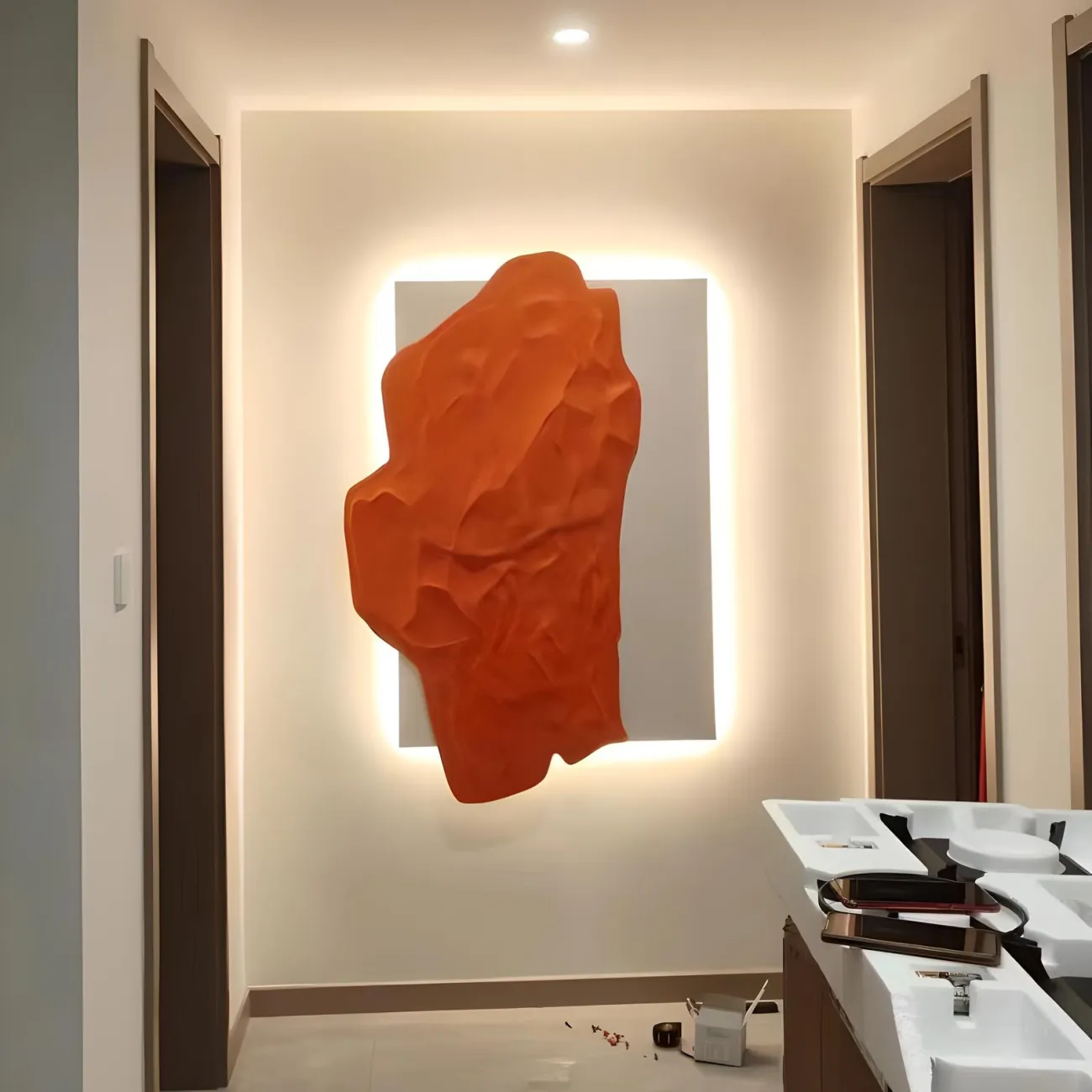 Светящаяся декоративная трехмерная картина "Пьяная красавица" 37779-30 Светящаяся декоративная трехмерная картина "Пьяная красавица" 37779-30