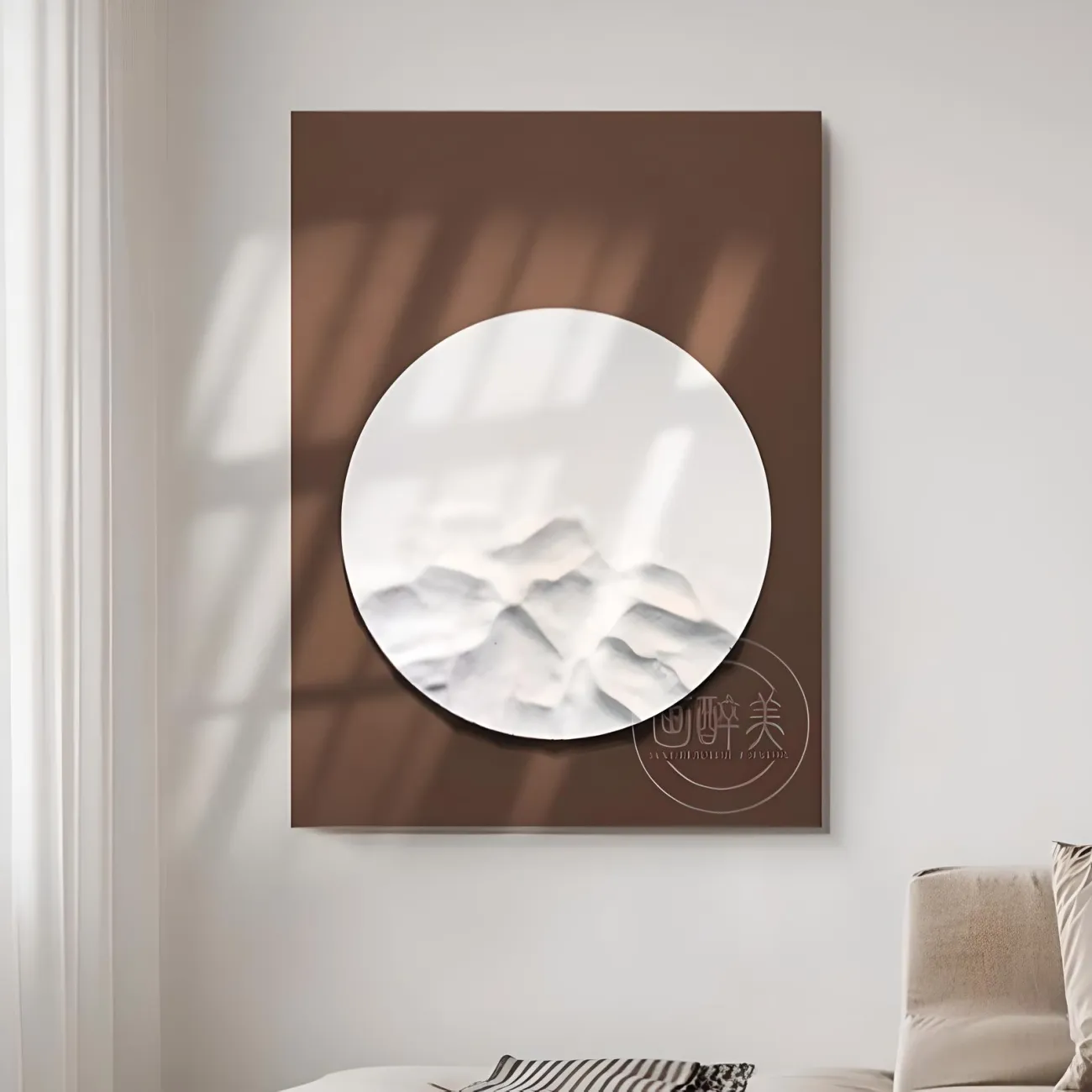 Современная декоративная трехмерная картина "Пьяная красавица" 37780-30