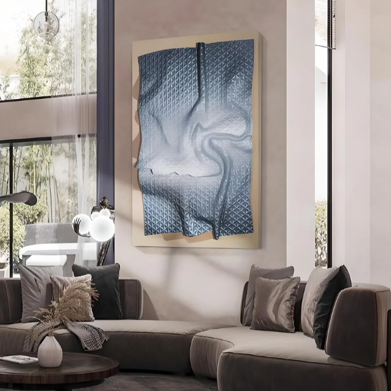 Оригинальная дизайнерская трехмерная картина "Пьяная красавица" 37783-30