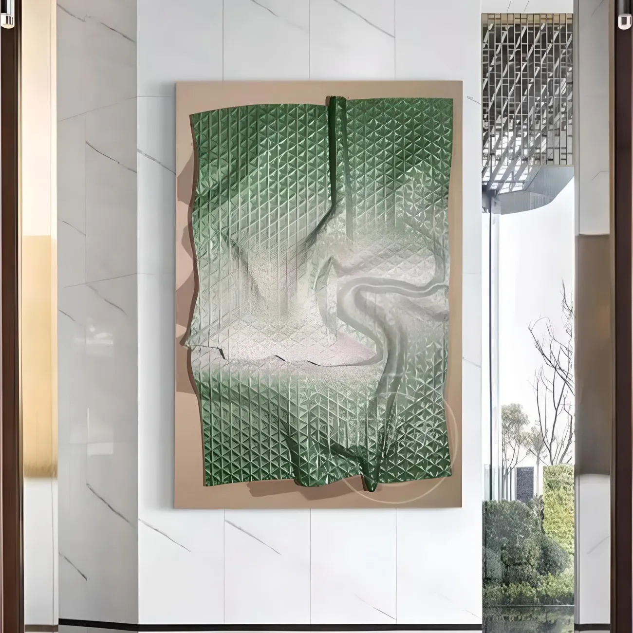 Оригинальная дизайнерская трехмерная картина "Пьяная красавица" 37783-30