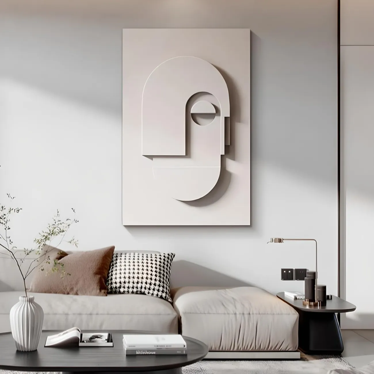 Минималистичная настенная трехмерная картина "Пьяная красавица" 37790-30 Минималистичная настенная трехмерная картина "Пьяная красавица" 37790-30