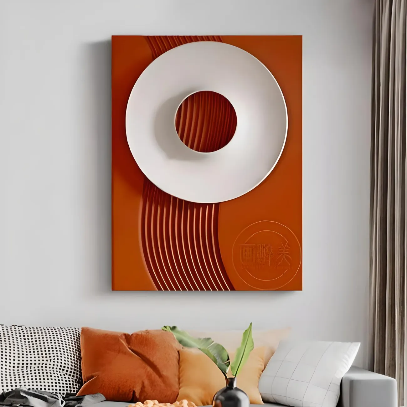 Настенная декоративная трехмерная картина "Пьяная красавица" 37792-30