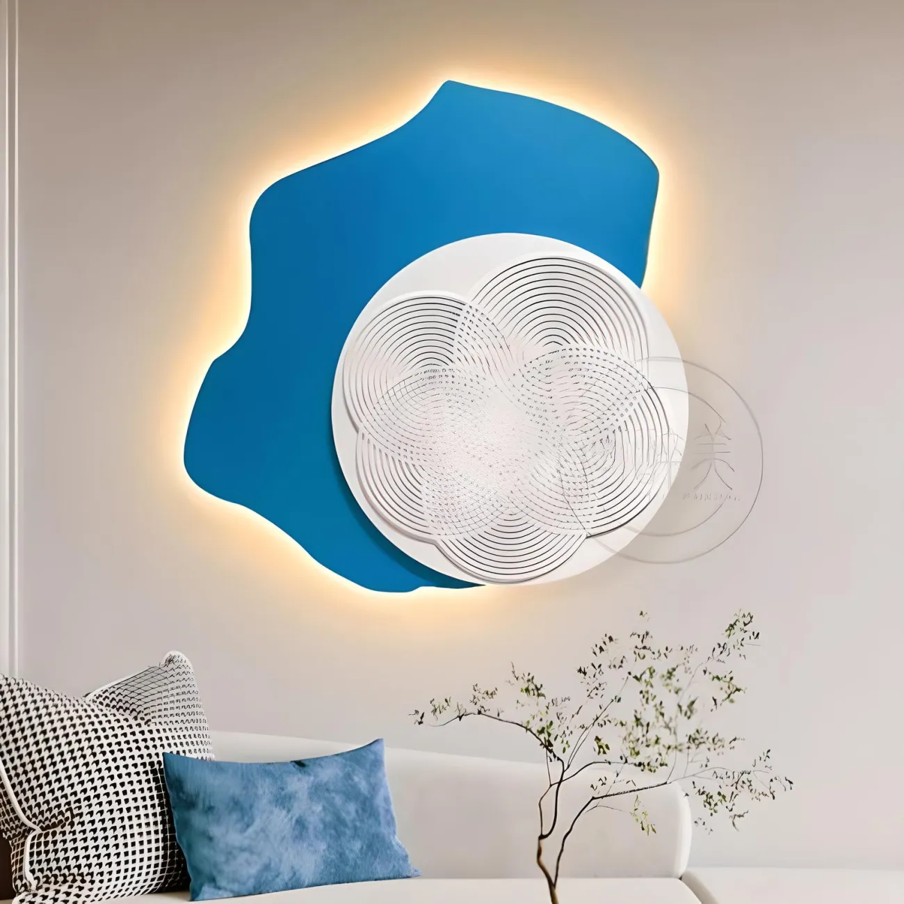 Трехмерная картина со светодиодной подсветкой "Пьяная красавица" 37794-30 Трехмерная картина со светодиодной подсветкой "Пьяная красавица" 37794-30