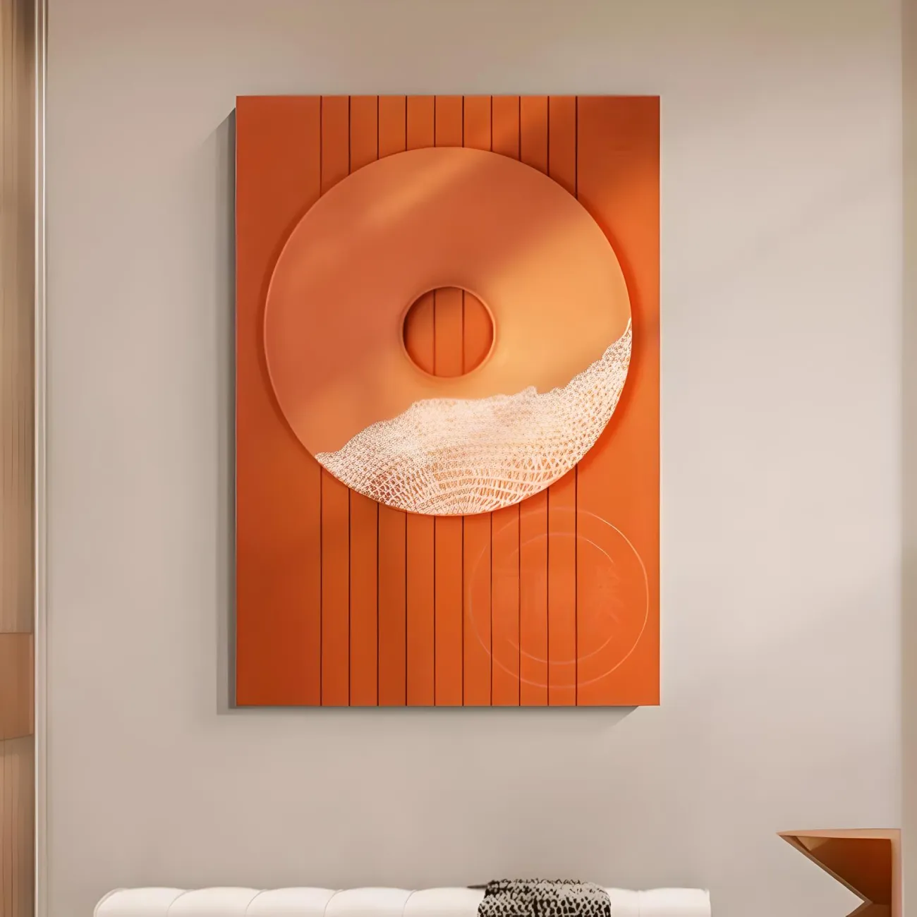 Современная вертикальная трехмерная картина "Пьяная красавица" 37800-30