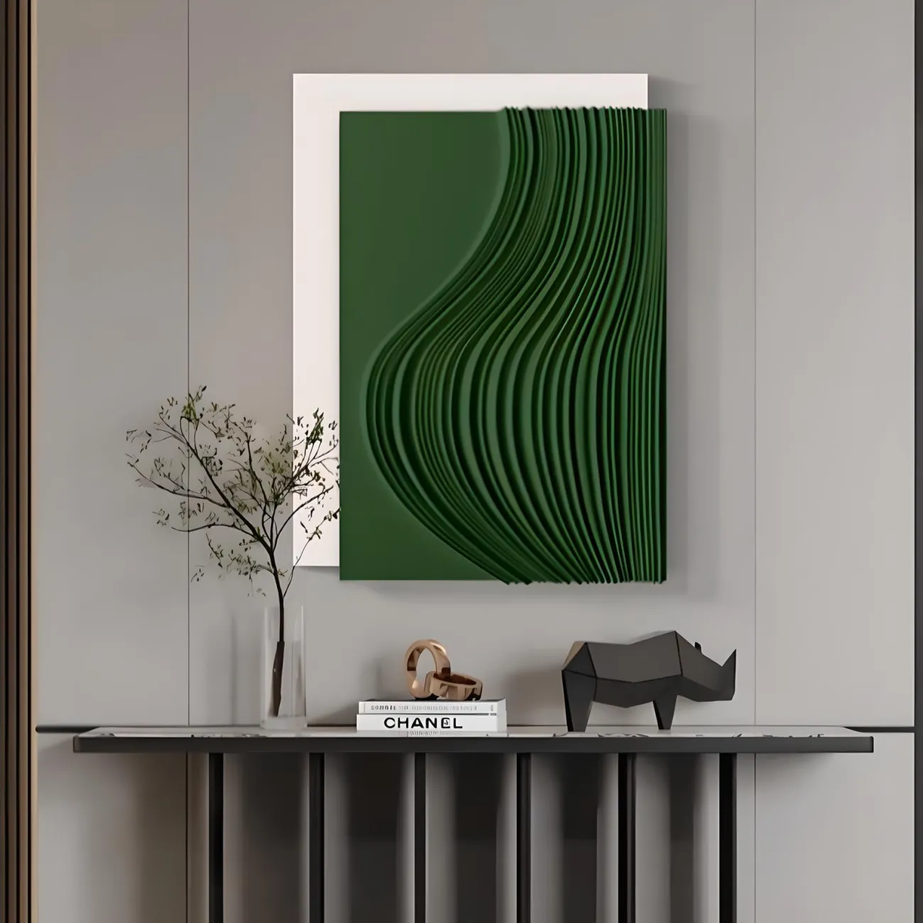 Декоративная абстрактная трехмерная картина "Пьяная красавица" 37803-30