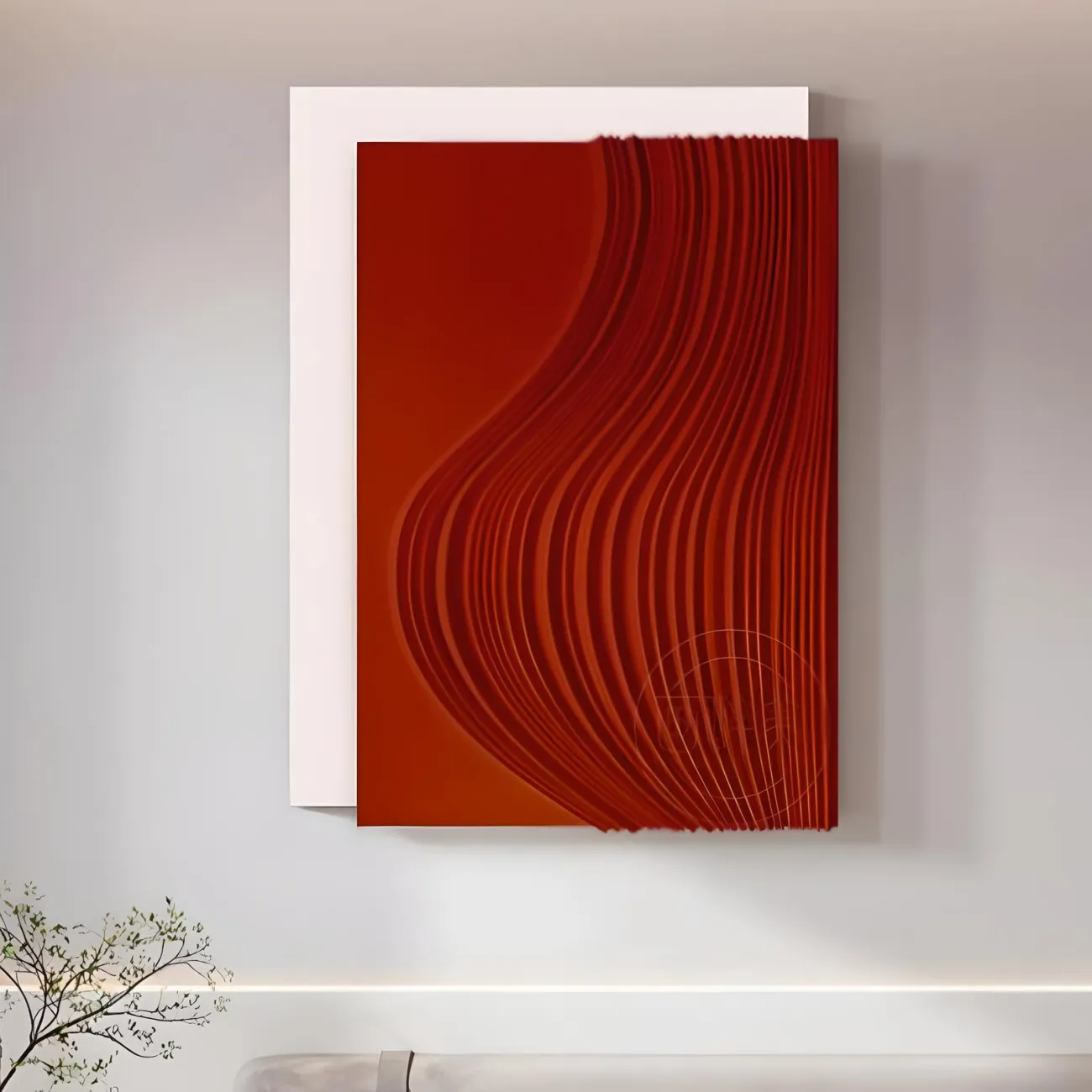 Декоративная абстрактная трехмерная картина "Пьяная красавица" 37803-30