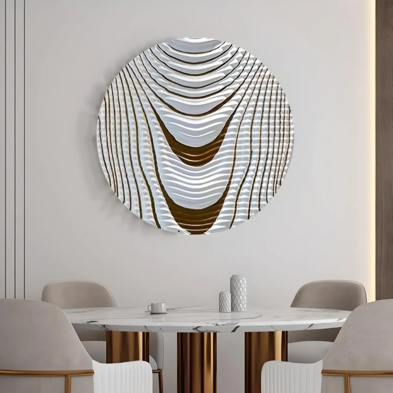 Современная минималистская трехмерная картина "Пьяная красавица" 37810-30