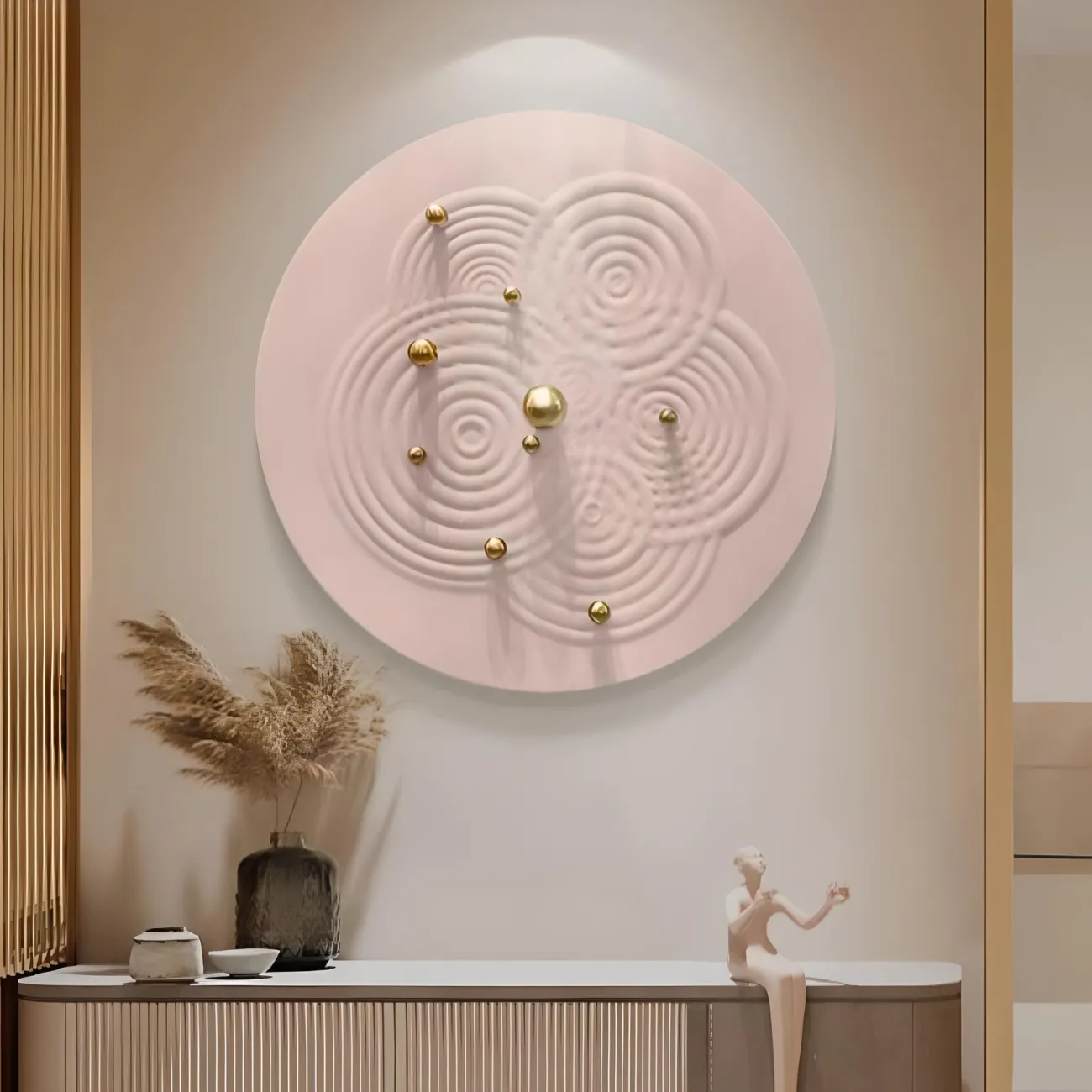 Декоративная инсталляционная картина "Пьяная красавица" 37813-30