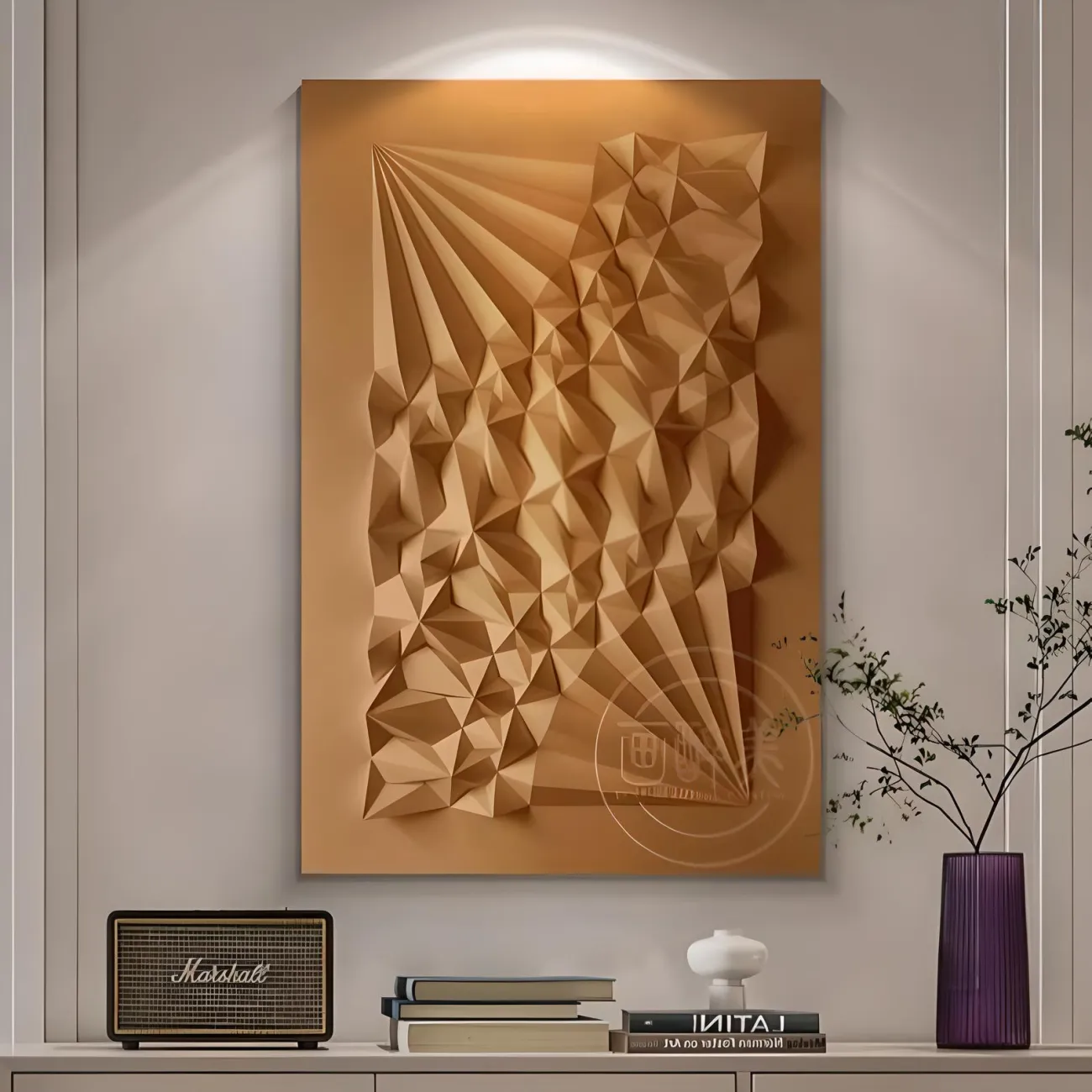 Декоративная минималистичная трехмерная картина "Пьяная красавица" 37824-30