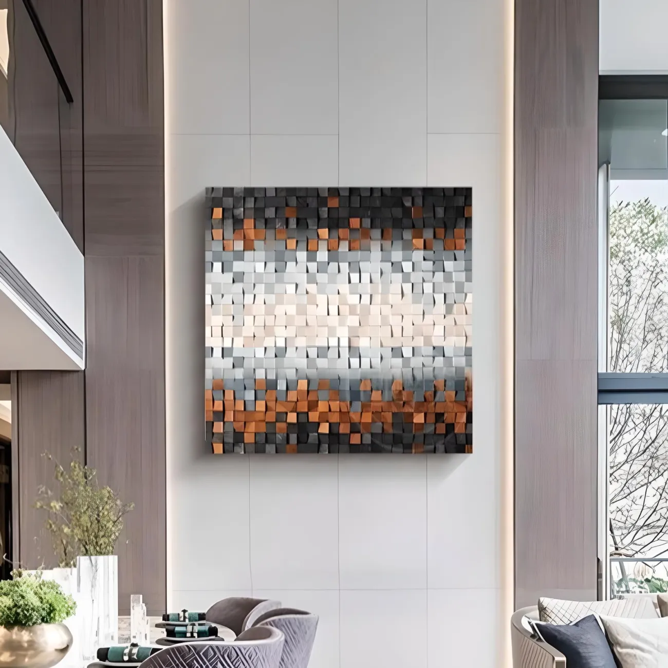 Высококачественная деревянная трехмерная картина "Пьяная красавица" 37825-30