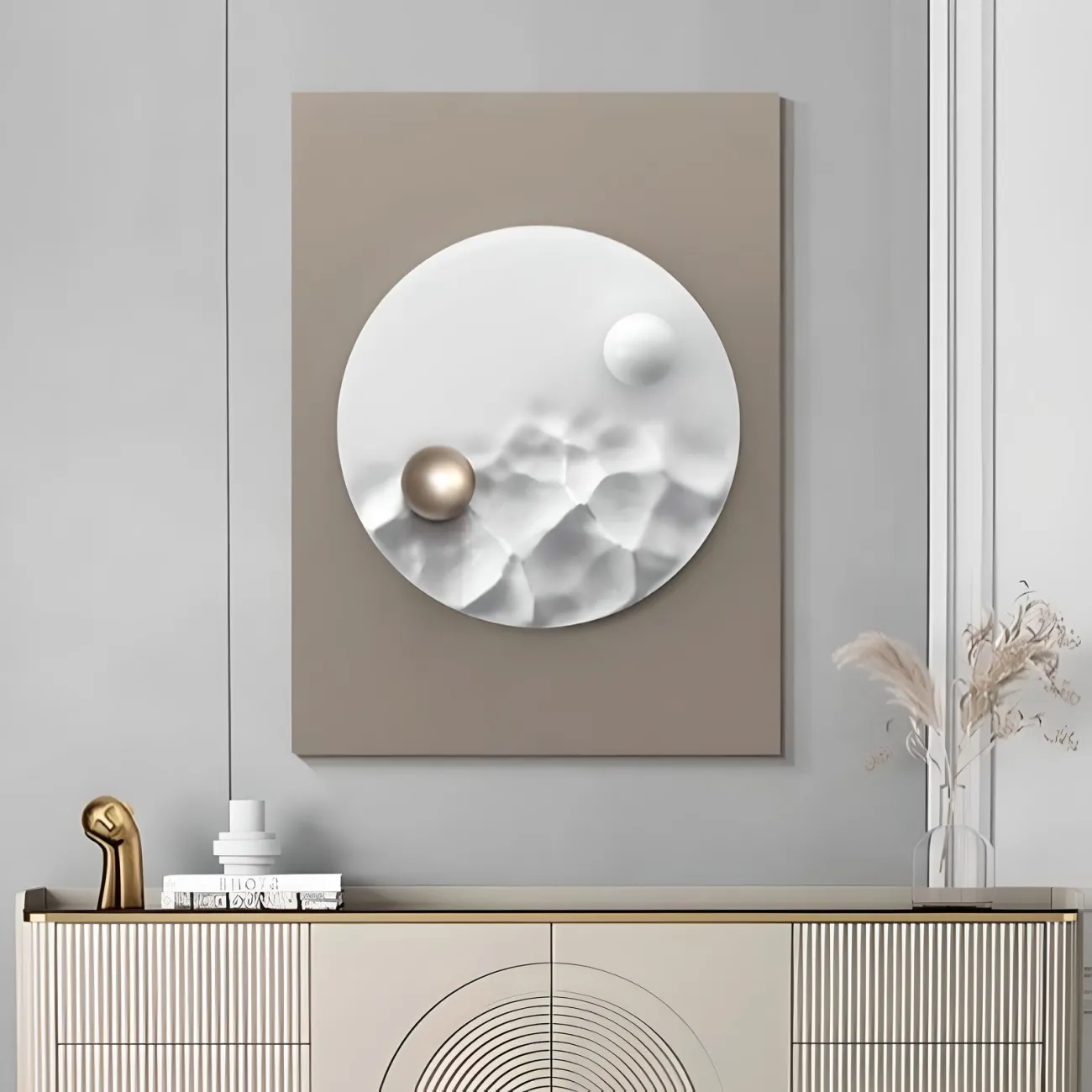 Современная рельефная трехмерная картина "Пьяная красавица" 37826-30