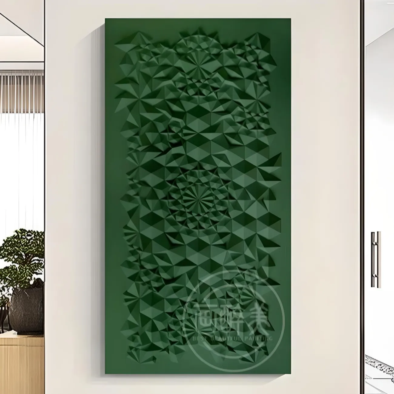 Настенная трехмерная 3d картина "Пьяная красавица" 37833-30