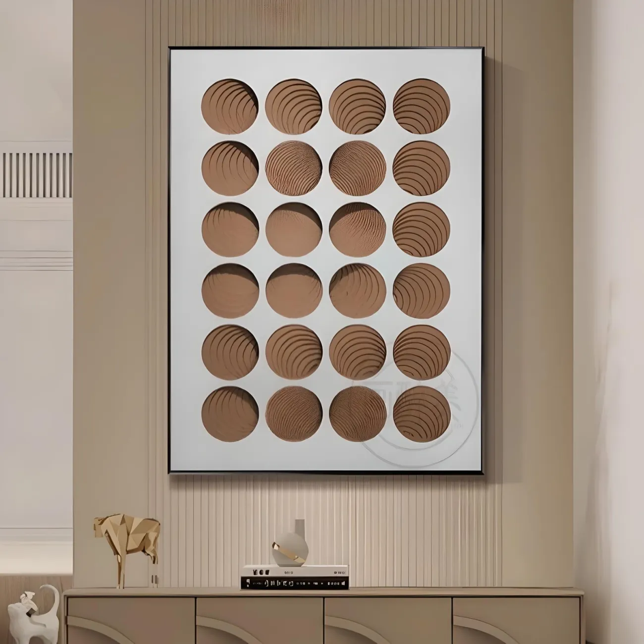 Современная минималистичная трехмерная картина "Пьяная красавица" 37834-30