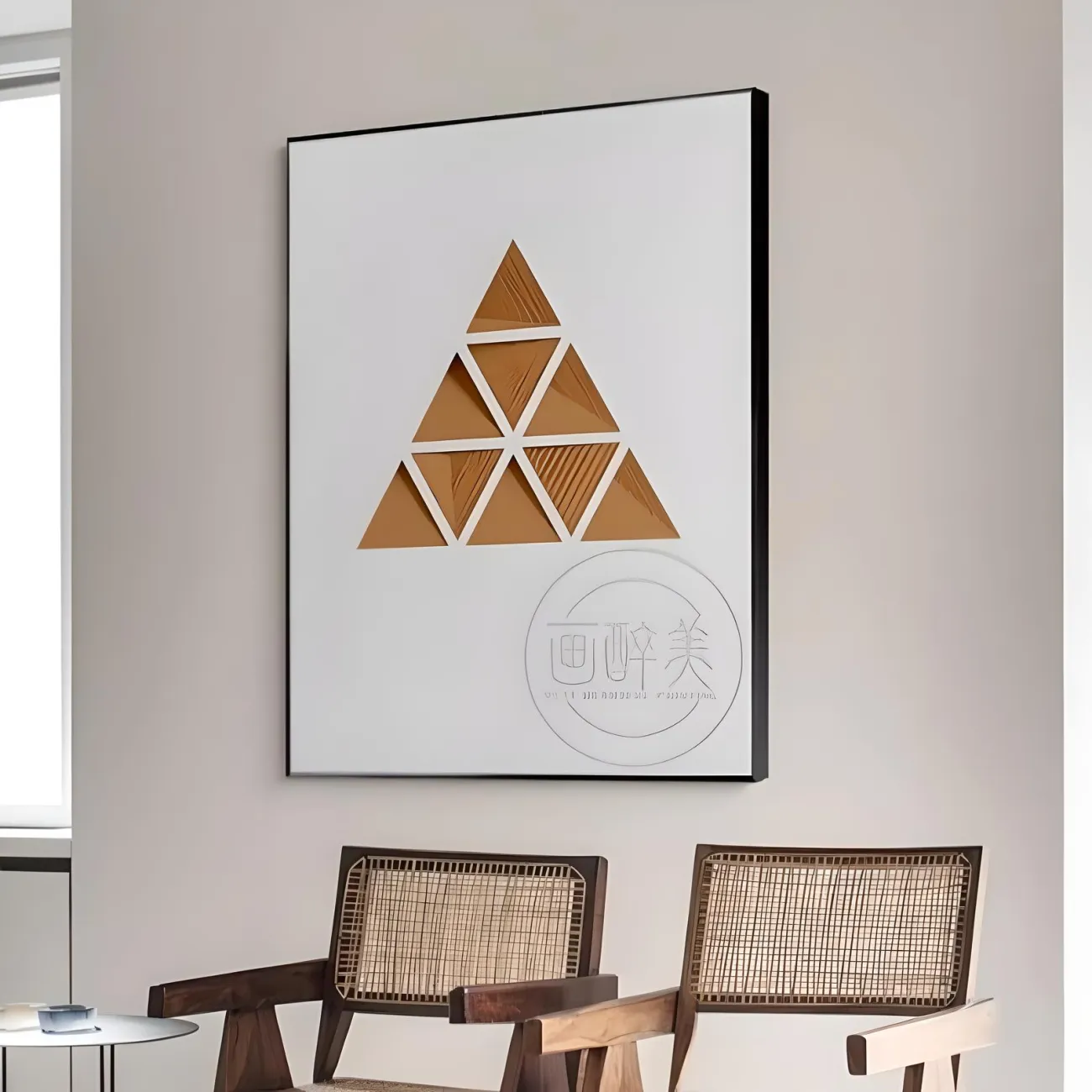 Современная минималистичная трехмерная картина "Пьяная красавица" 37834-30