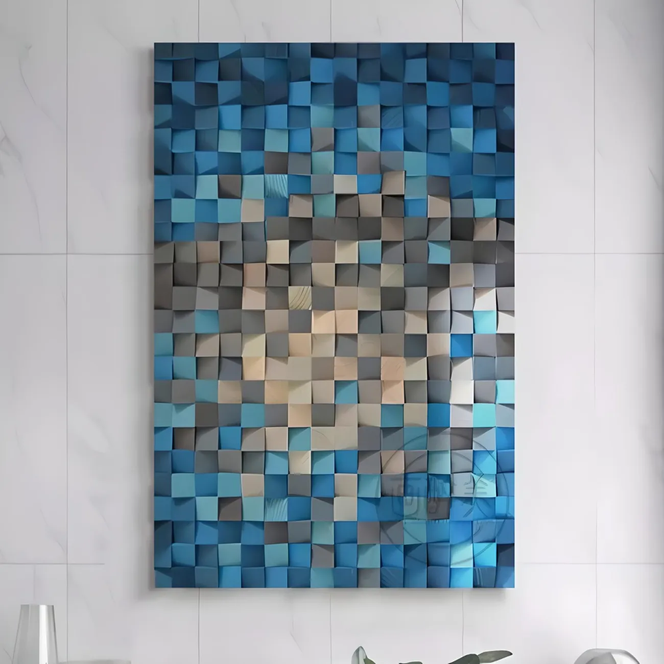 Смешанная цветная 3d картина "Пьяная красавица" 37836-30