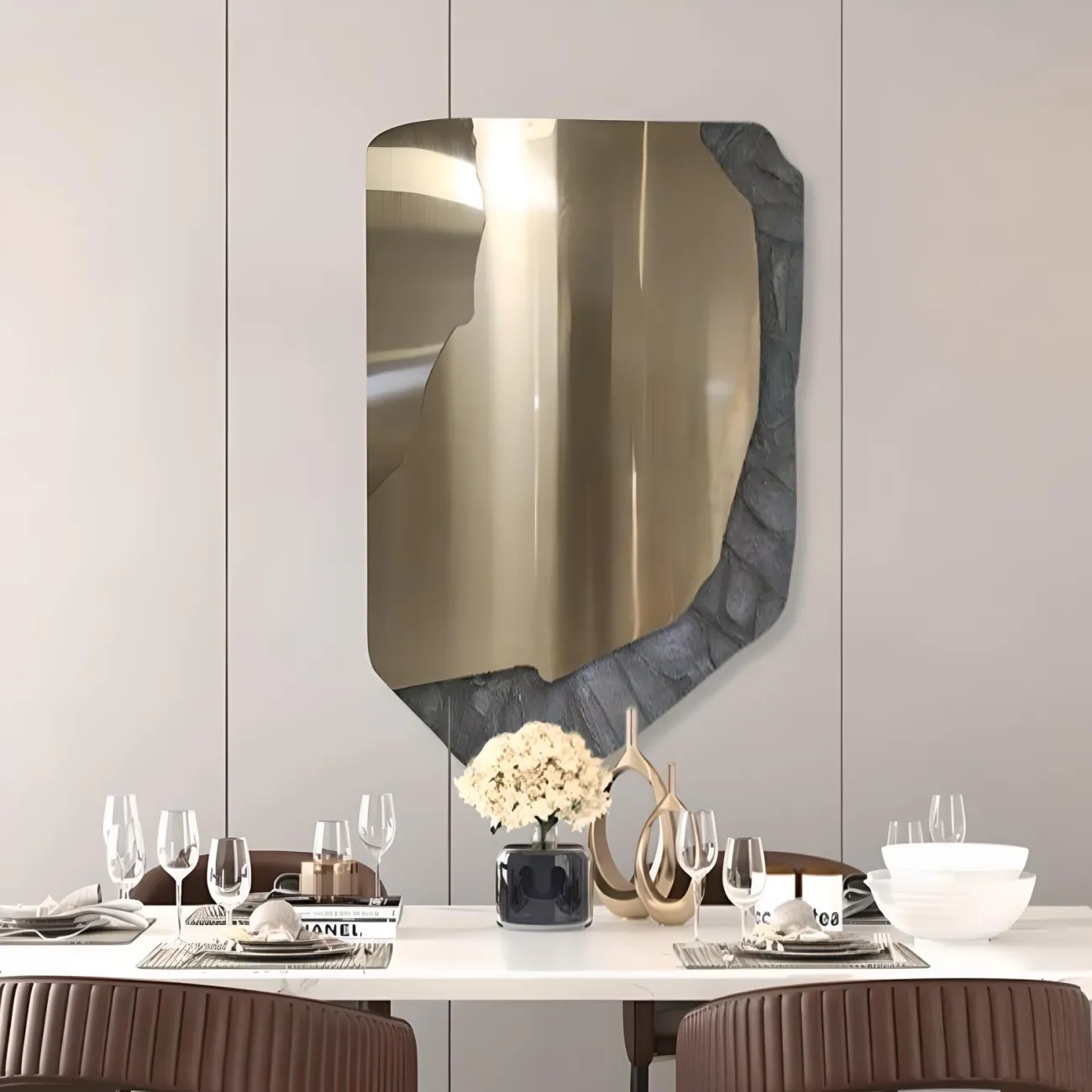 Металлическая текстурная картина "Пьяная красавица" 37838-30