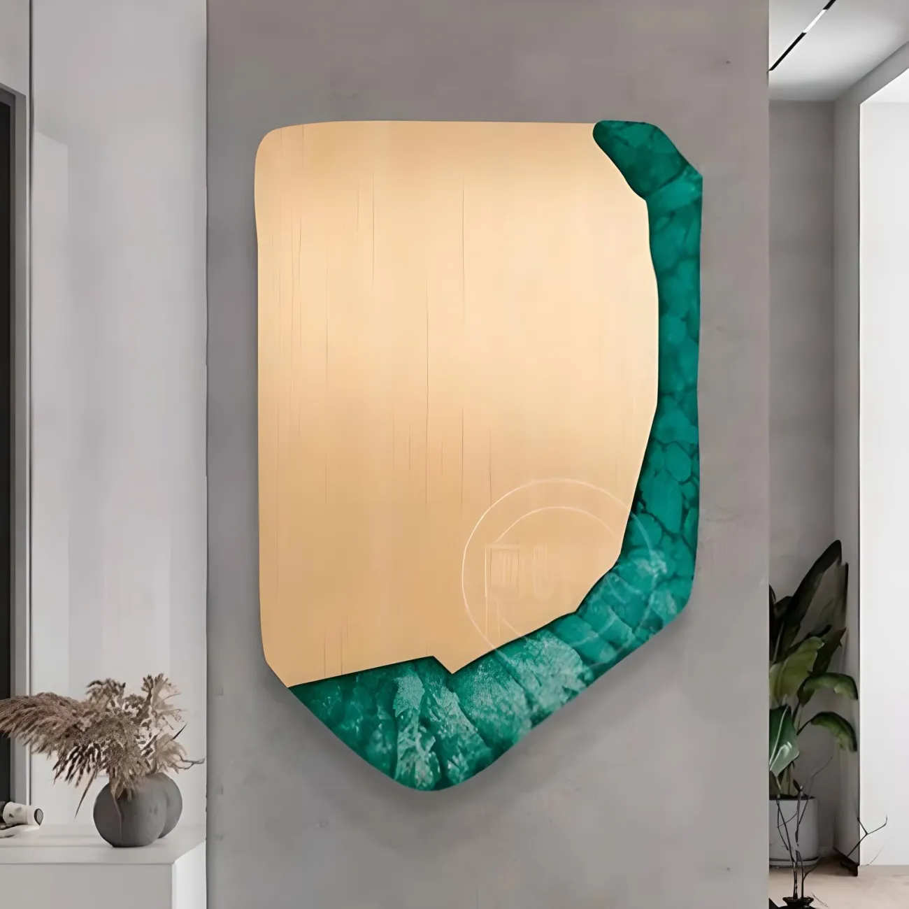 Металлическая текстурная картина "Пьяная красавица" 37838-30