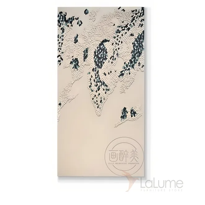 Высококлассная кожаная трехмерная картина "Пьяная красавица" 37839-30