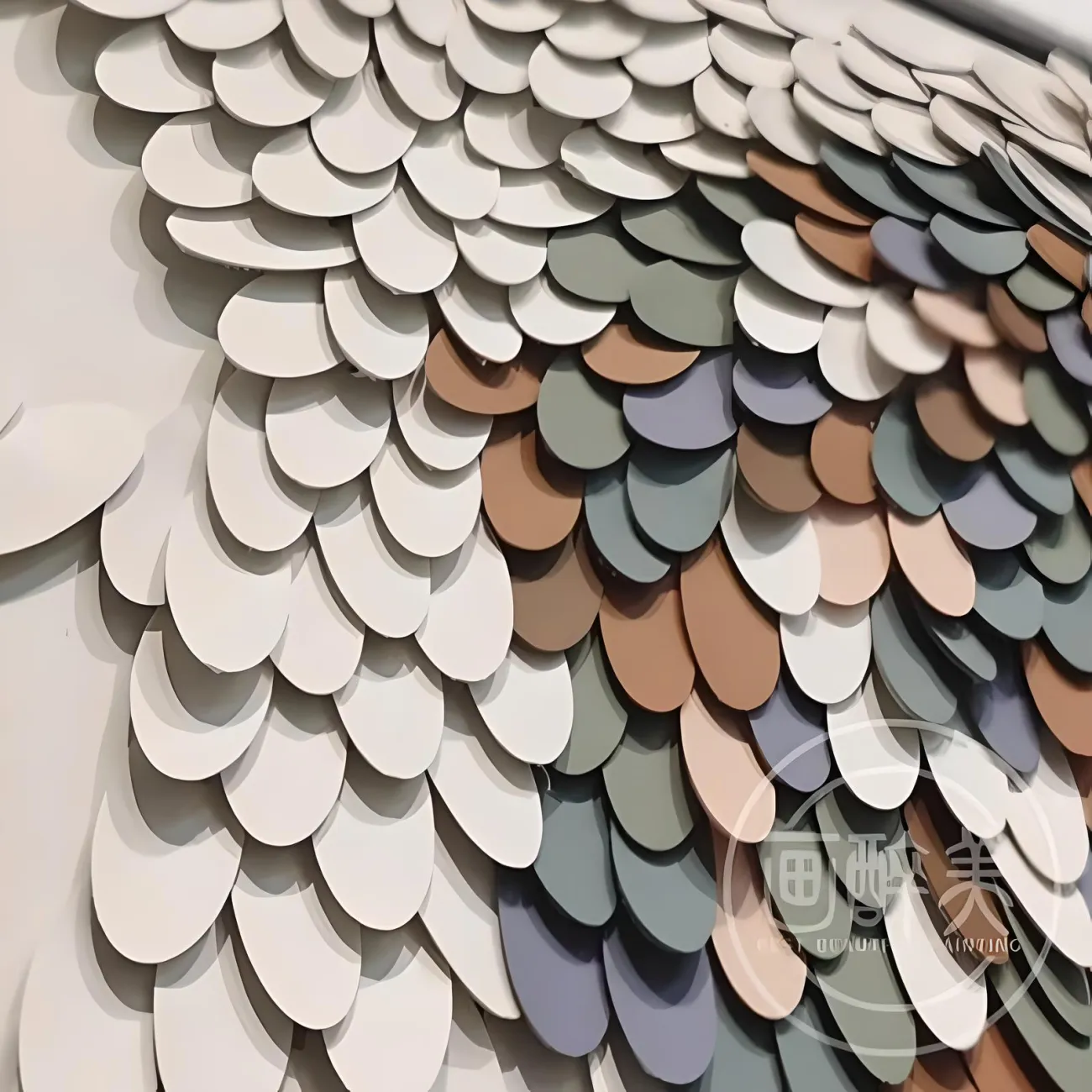 Высококлассная кожаная трехмерная картина "Пьяная красавица" 37839-30