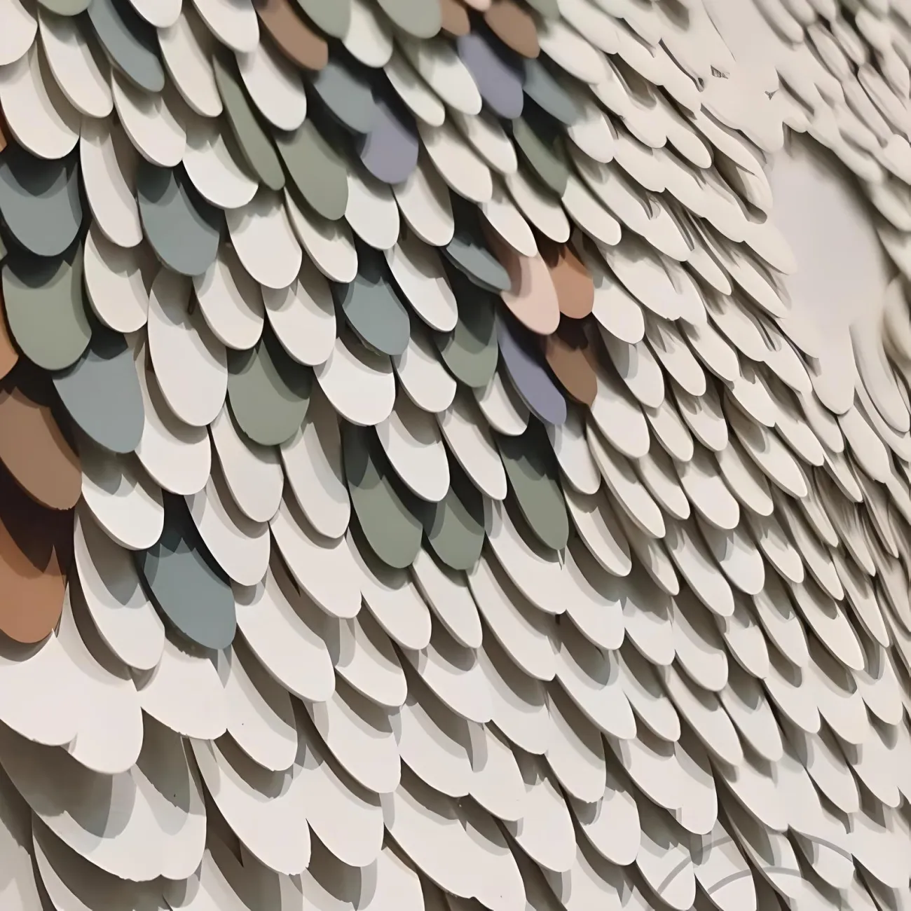 Высококлассная кожаная трехмерная картина "Пьяная красавица" 37839-30