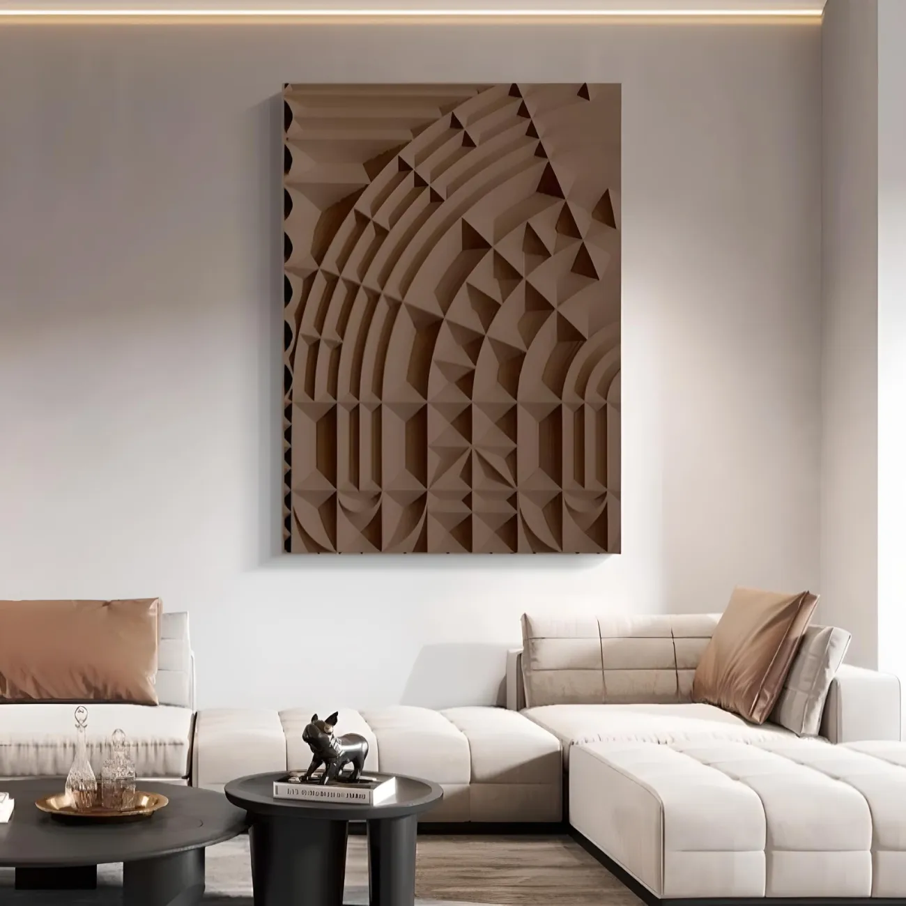 Скандинавская минималистская трехмерная картина "Пьяная красавица" 37840-30