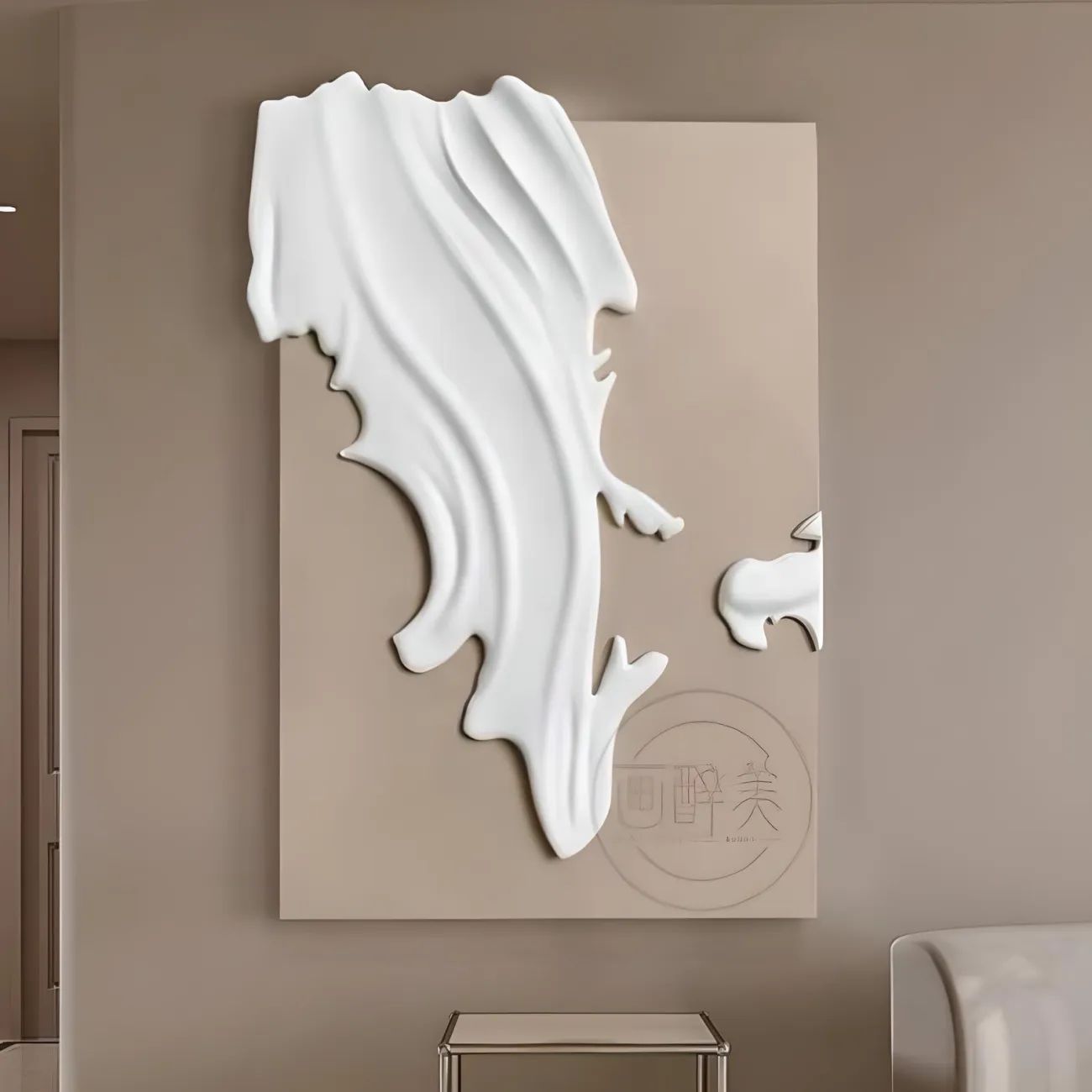 Современная минималистичная трехмерная картина "Пьяная красавица" 37843-30