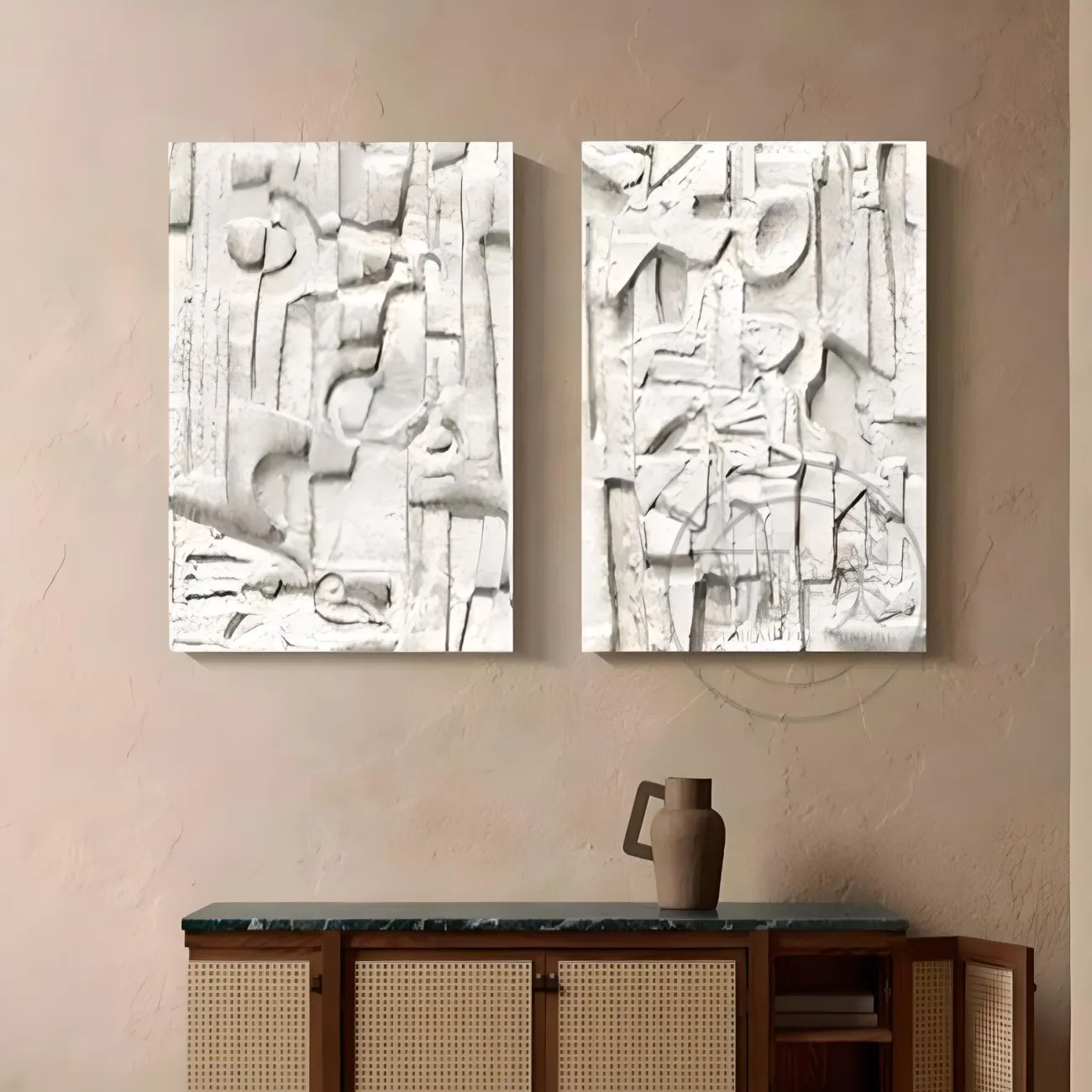 Декоративная комбинированная картина "Пьяная красавица" 37846-30 Декоративная комбинированная картина "Пьяная красавица" 37846-30