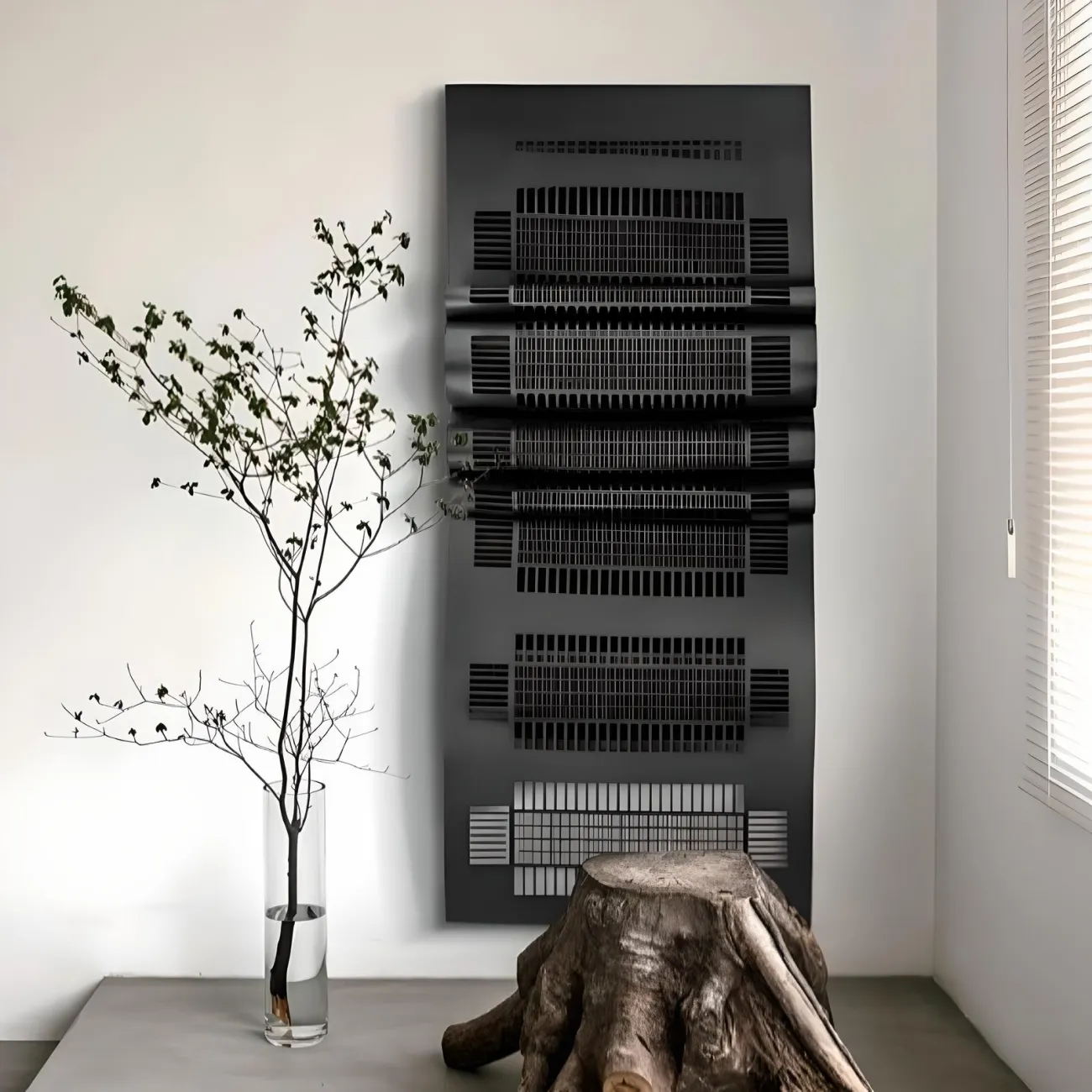 Абстрактная металлическая трехмерная картина "Пьяная красавица" 37847-30