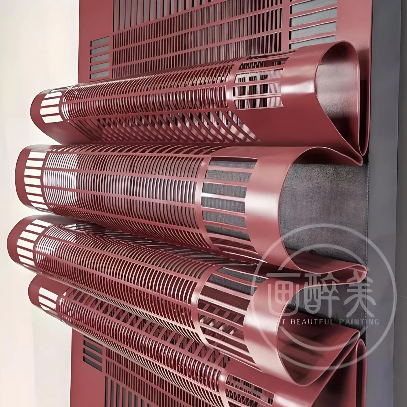 Абстрактная металлическая трехмерная картина "Пьяная красавица" 37847-30