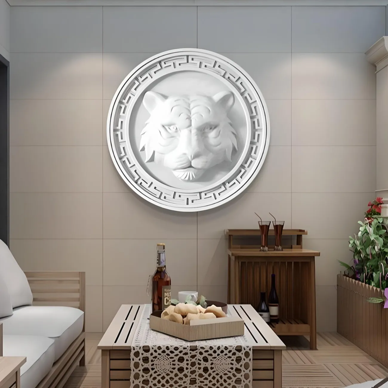 Трехмерная рельефная 3d картина "Пьяная красавица" 37849-30