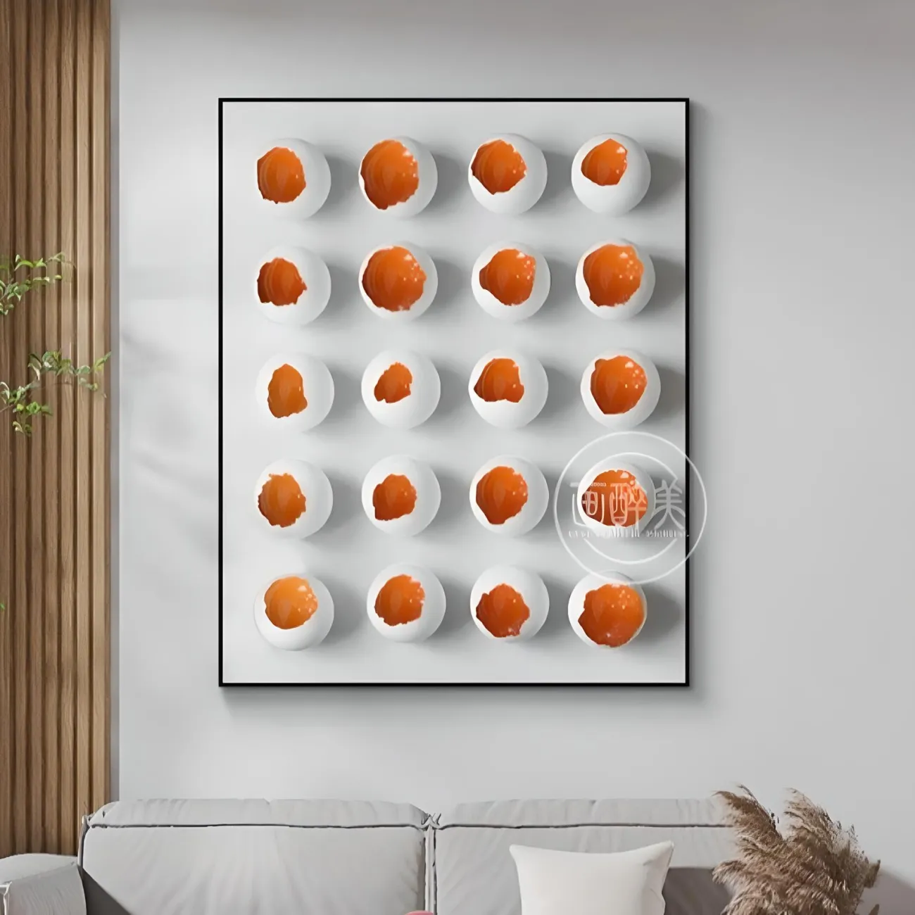 Трехмерная современная геометрическая картина "Пьяная красавица" 37859-30