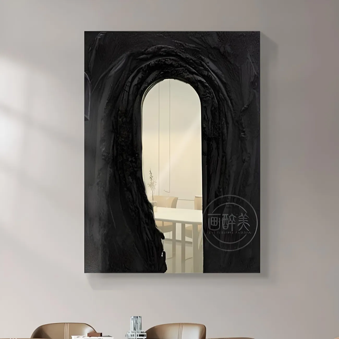 Трехмерная текстурная рельефная картина "Пьяная красавица" 37866-30