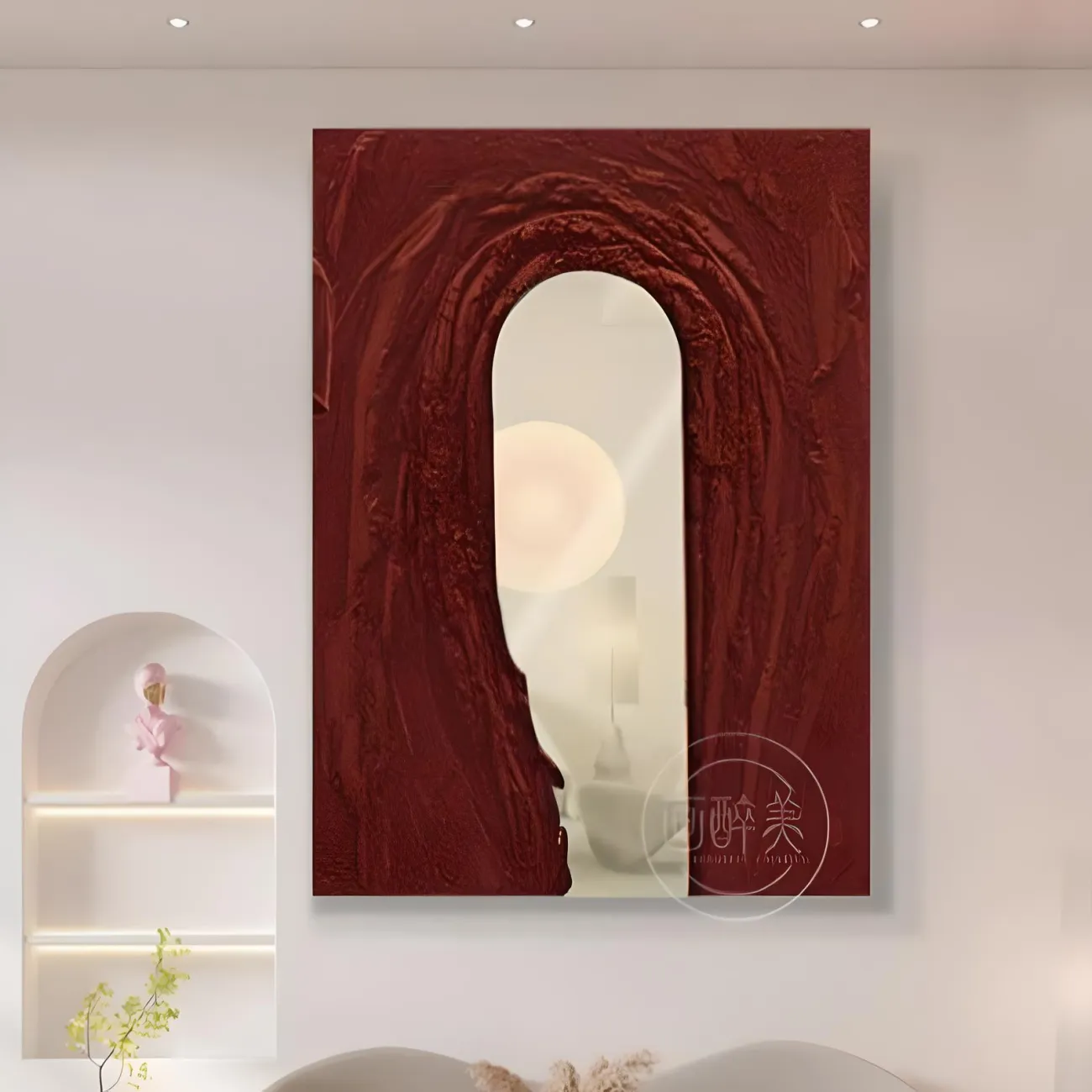 Трехмерная текстурная рельефная картина "Пьяная красавица" 37866-30