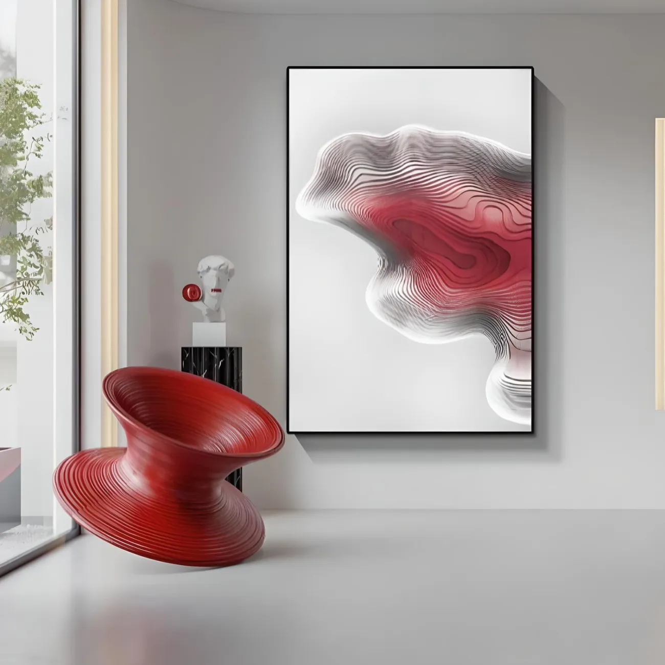 Художественная трехмерная рельефная картина "Пьяная красавица" 37869-30