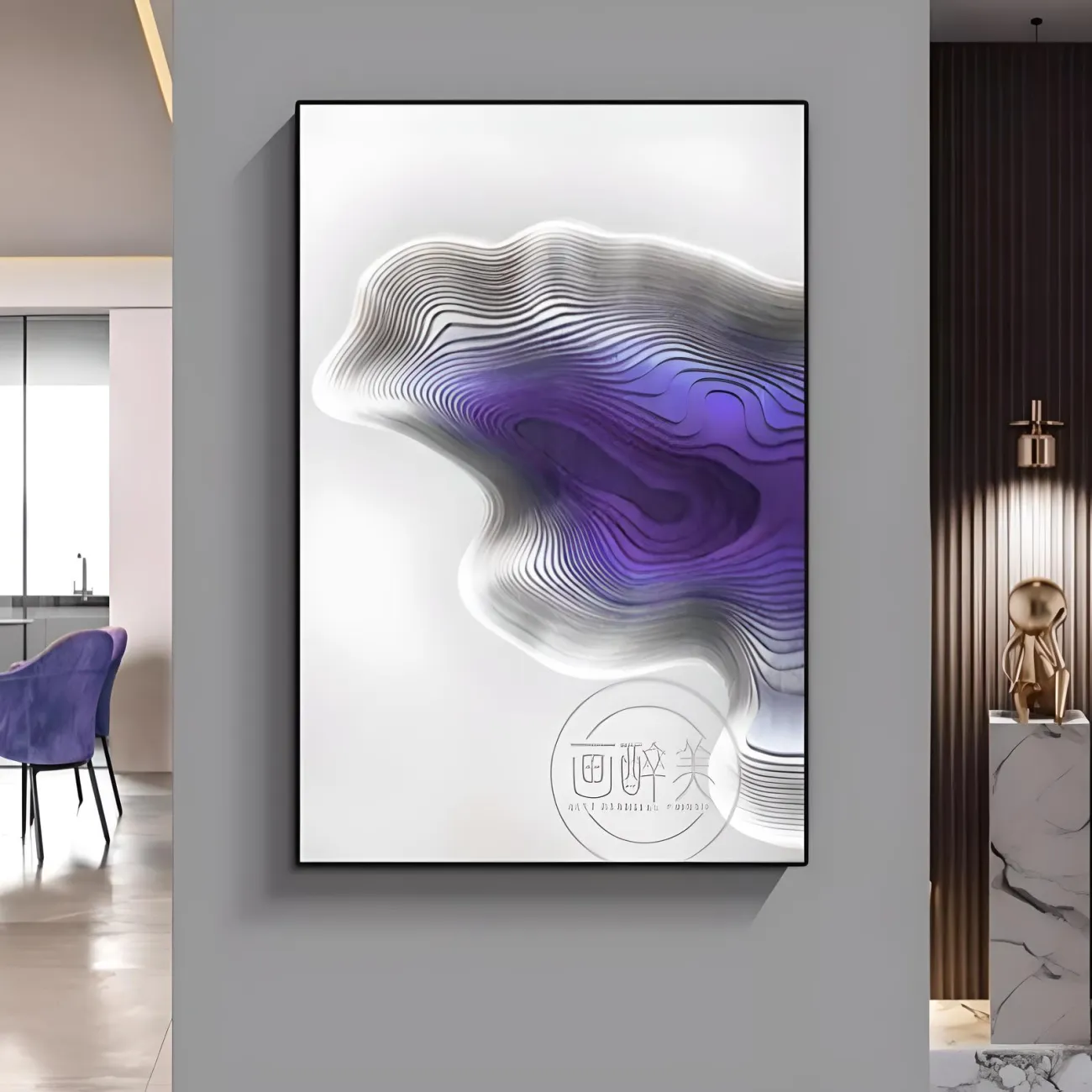 Художественная трехмерная рельефная картина "Пьяная красавица" 37869-30