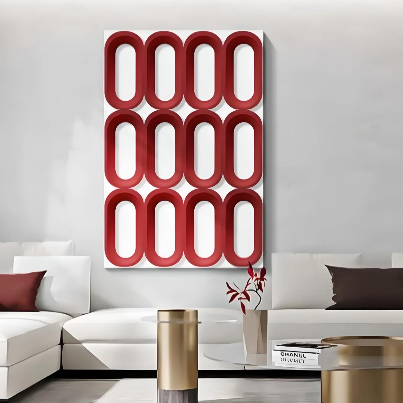 Современная геометрическая рельефная картина "Пьяная красавица" 37871-30 Современная геометрическая рельефная картина "Пьяная красавица" 37871-30