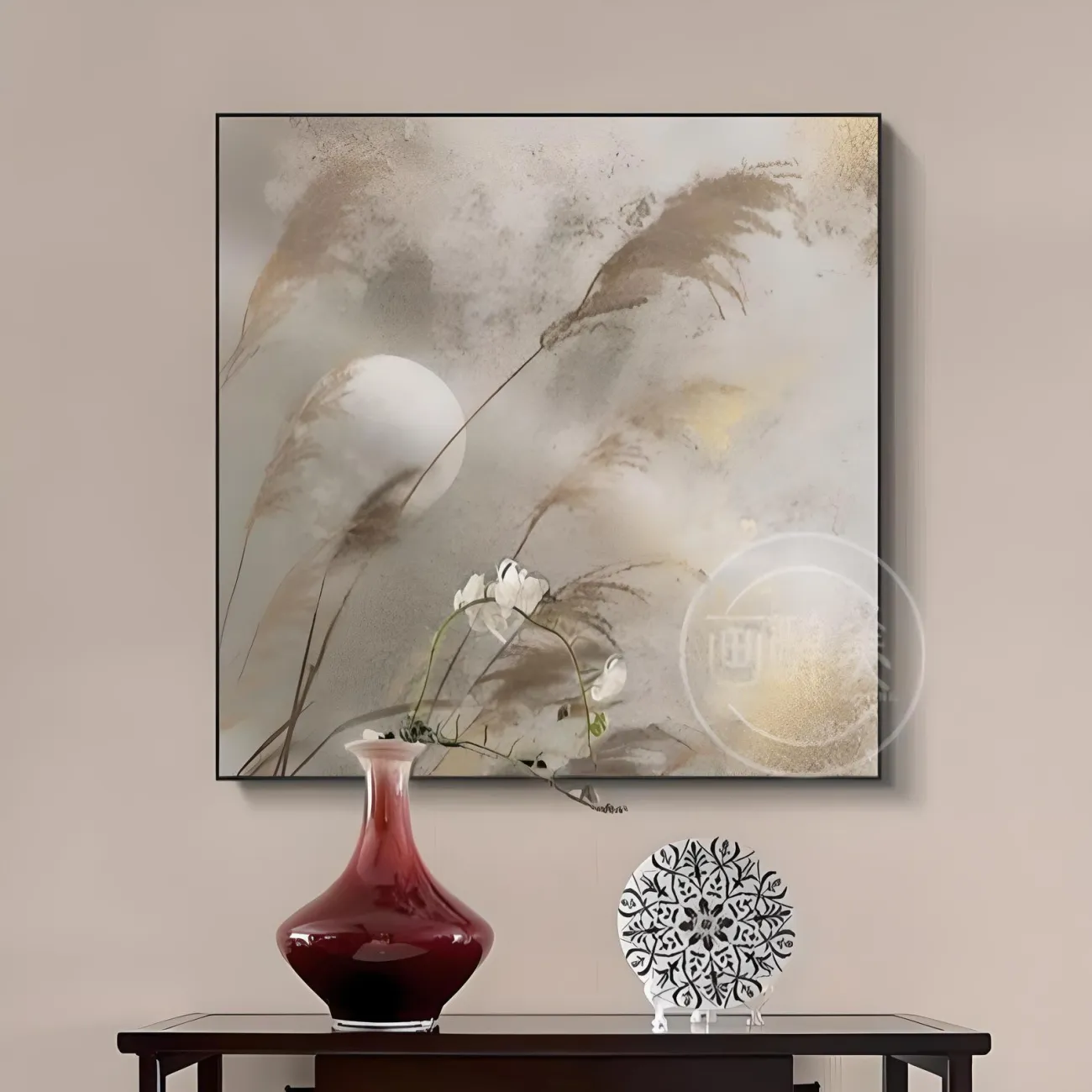 Декоративная подвесная медная картина "Пьяная красавица" 37872-30 Декоративная подвесная медная картина "Пьяная красавица" 37872-30