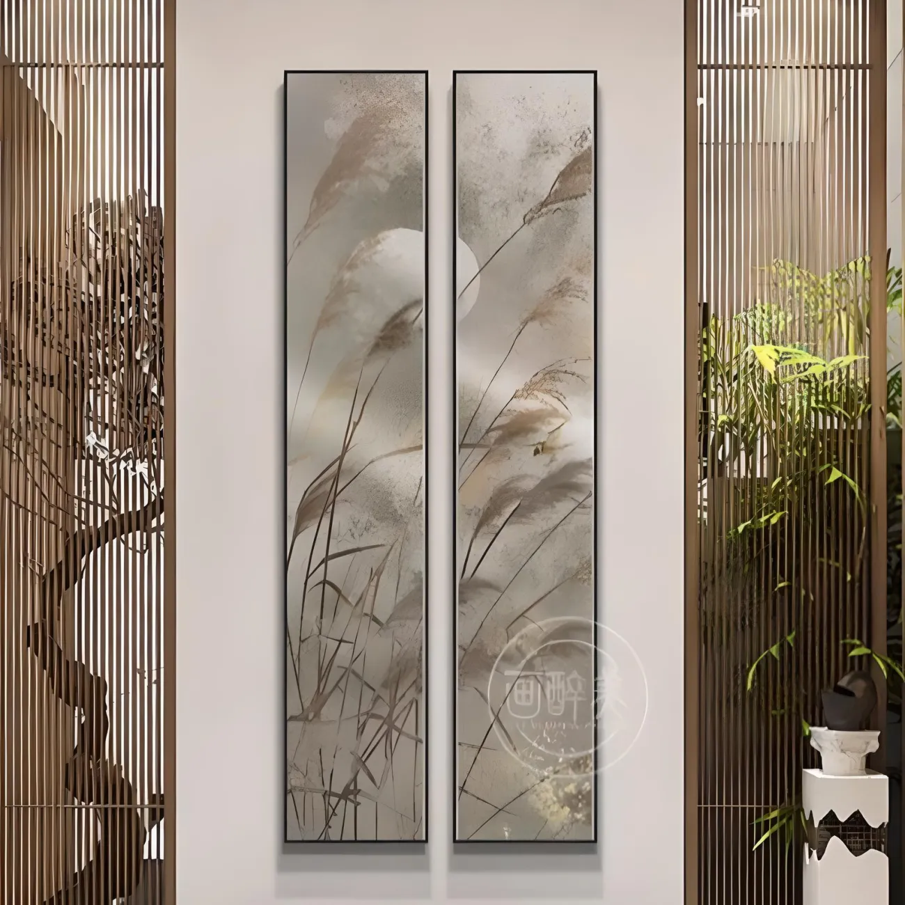 Декоративная подвесная медная картина "Пьяная красавица" 37872-30 Декоративная подвесная медная картина "Пьяная красавица" 37872-30