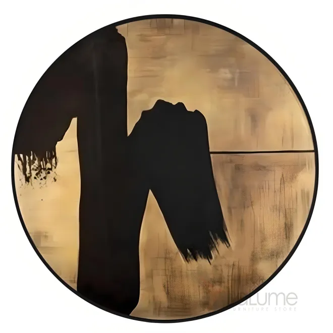 Металлическая декоративная гравюра "Пьяная красавица" 37875-30