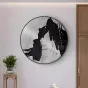 Металлическая декоративная гравюра "Пьяная красавица" 37875-30