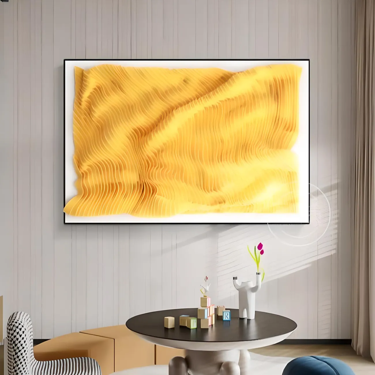 Современная минималистская декоративная картина "Пьяная красавица" 37881-30