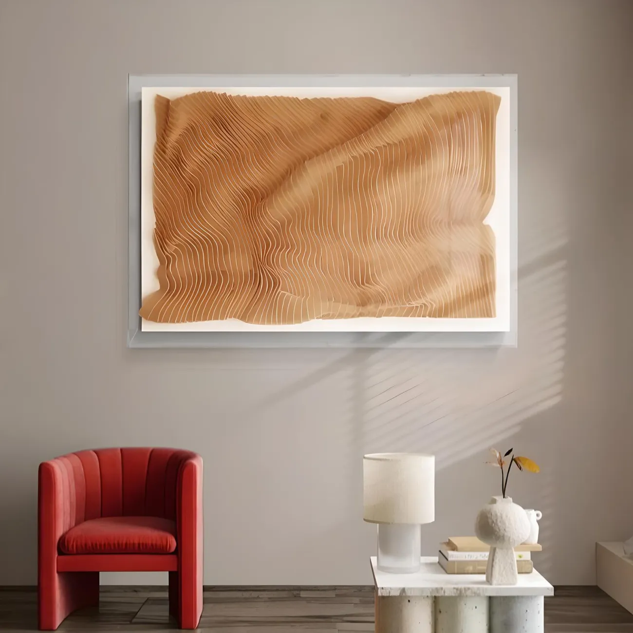 Современная минималистская декоративная картина "Пьяная красавица" 37881-30