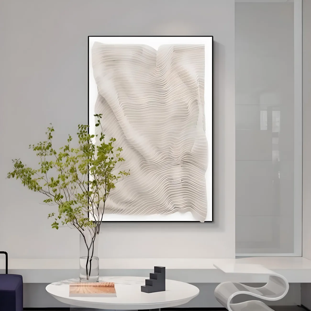 Современная минималистская декоративная картина "Пьяная красавица" 37881-30