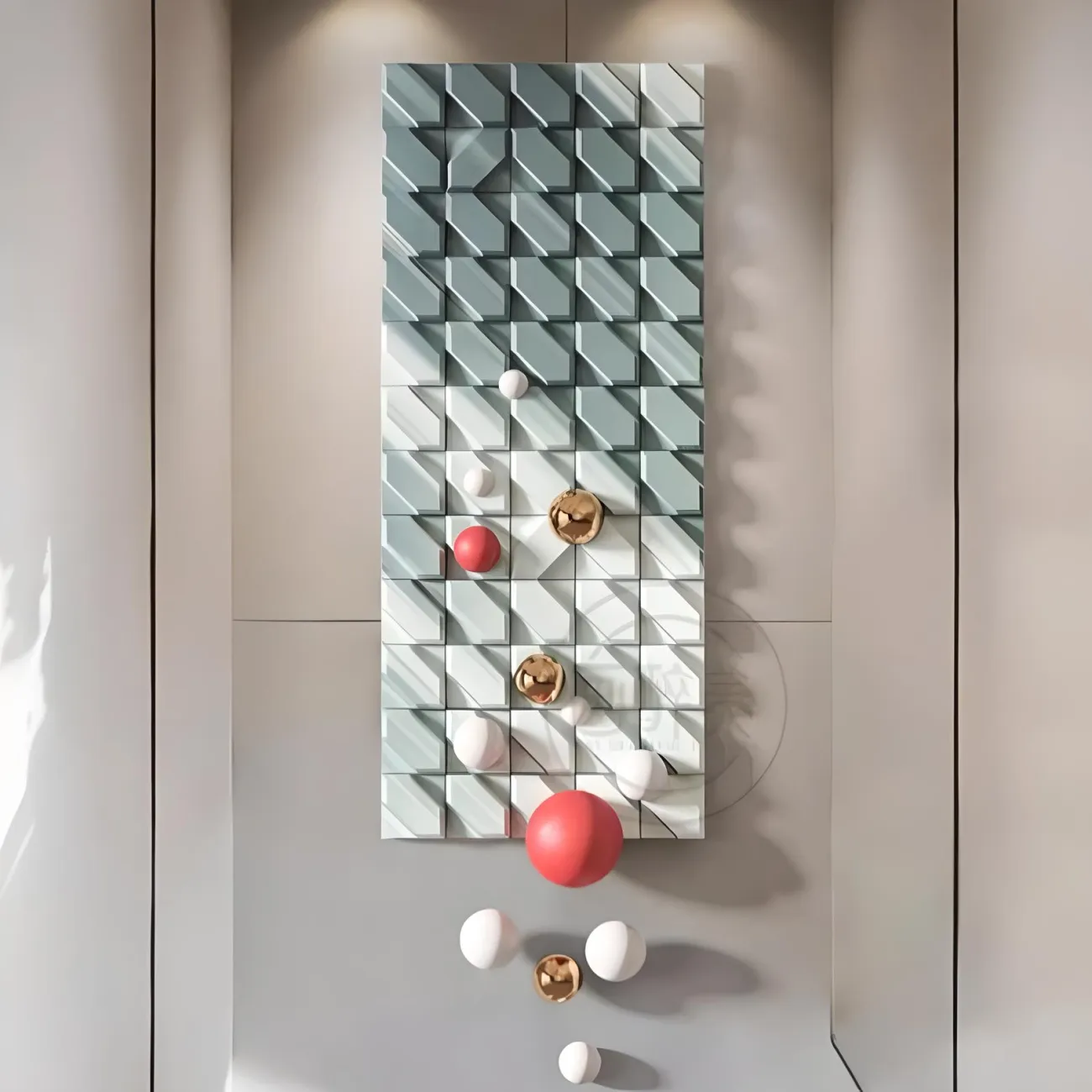 Легкая роскошная декоративная картина "Пьяная красавица" 37885-30