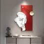 Креативная подвесная абстрактная картина "Klein Blue Face" 37886-30
