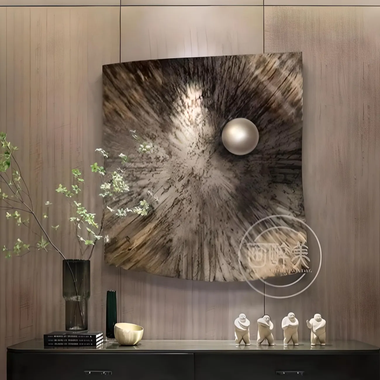 Художественная современная трехмерная картина "Пьяная красавица" 37891-30