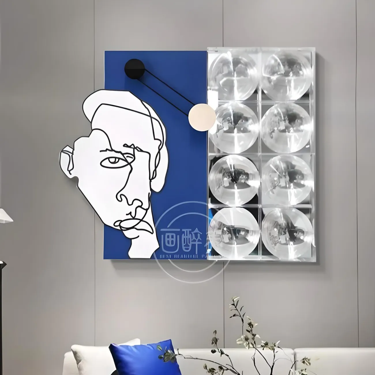 Художественная креативная трехмерная картина "Пьяная красавица" 37896-30 Художественная креативная трехмерная картина "Пьяная красавица" 37896-30