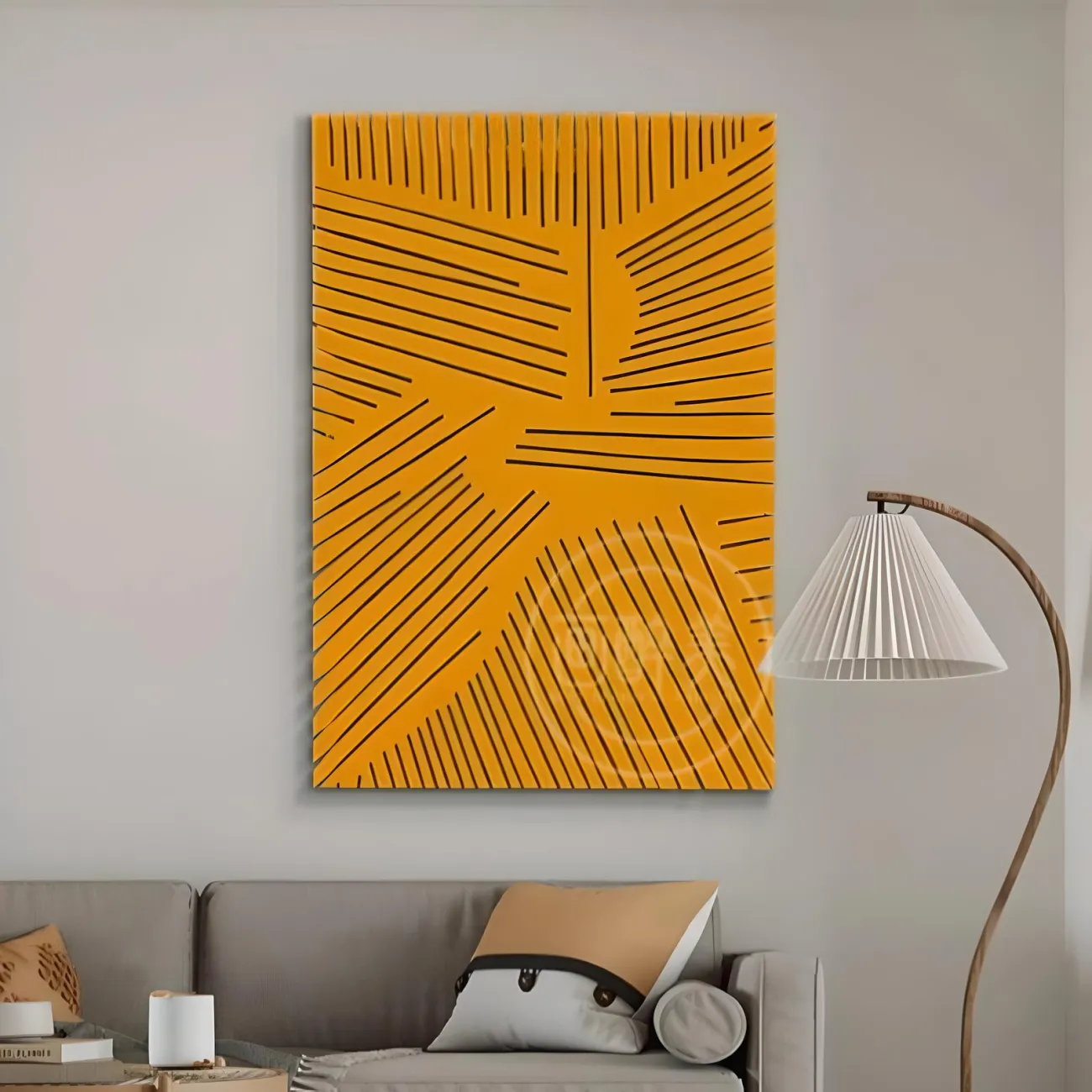 Минималистская декоративная трехмерная картина "Пьяная красавица" 37900-30