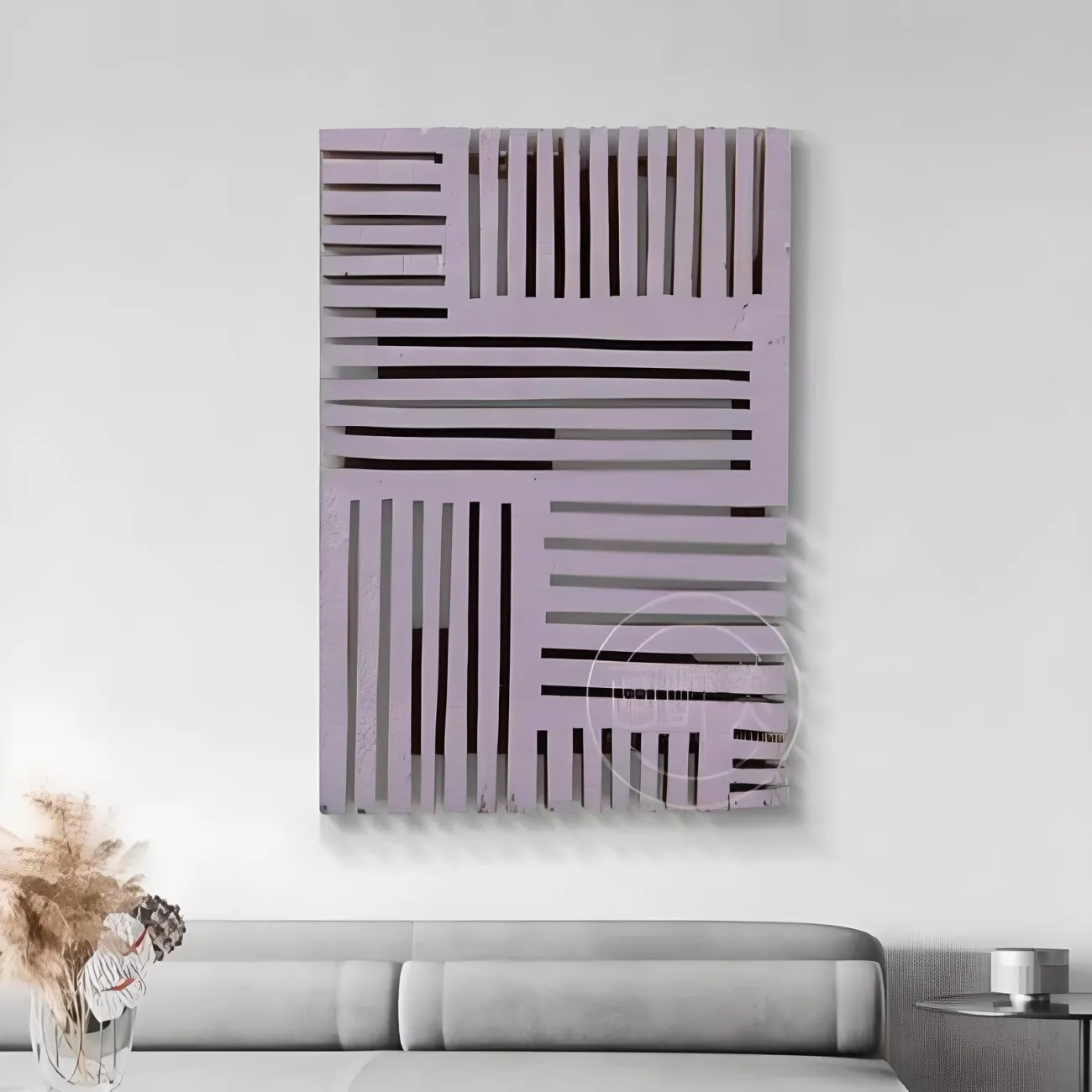 Минималистская декоративная трехмерная картина "Пьяная красавица" 37900-30